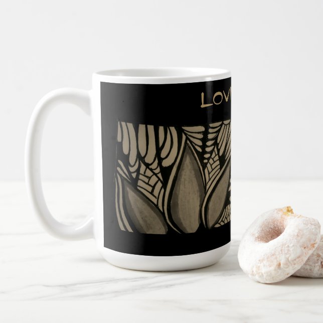 Taza De Café Lovin~Naturaleza (Con donut)