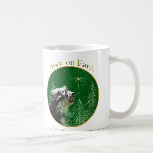 Taza De Café Lowchen Peace (Derecha)