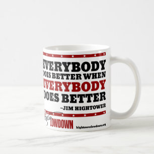 Taza De Café Lowdown de Hightower: Todos mejora (la taza)