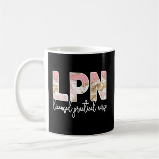 Taza De Café Lpn Estudiante De Enfermería Lpn Con Licencia De E