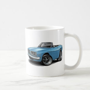 Taza De Café Lt 1967-69 del Barracuda Blue Convertible