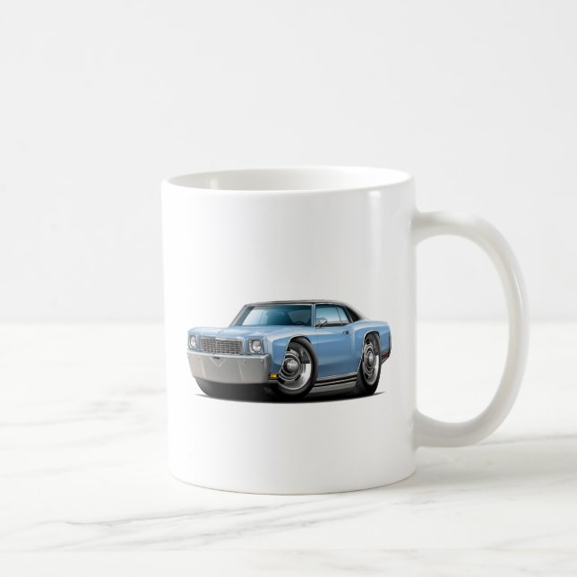 Taza De Café Lt 1972 de Monte Carlo Azul-Negro Top Car (Derecha)