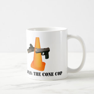Taza De Café Lt. Conan: ¡El Cone Cop Mug!