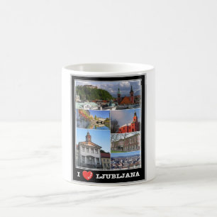 Taza De Café Lubiana - Eslovenia - Amo -