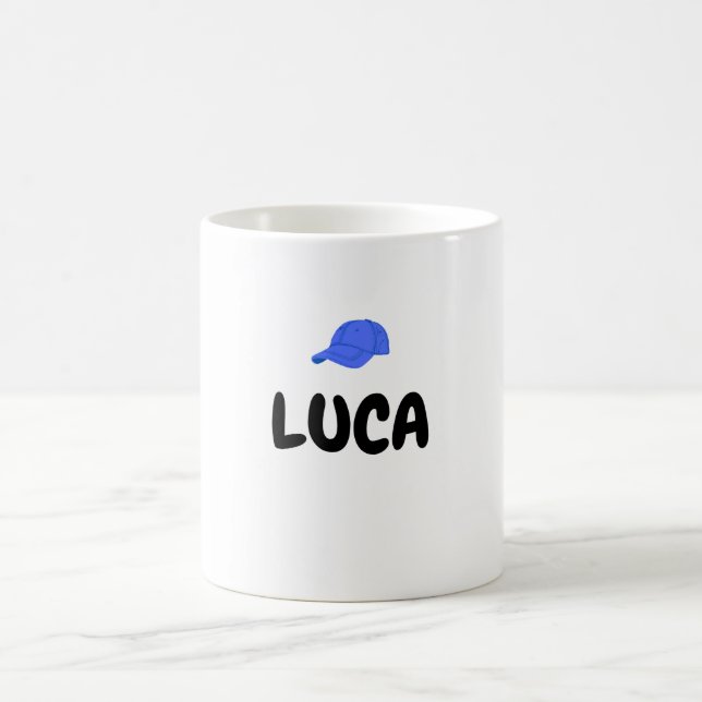 Taza De Café Luca I Mugs personalizados para niños (Centro)