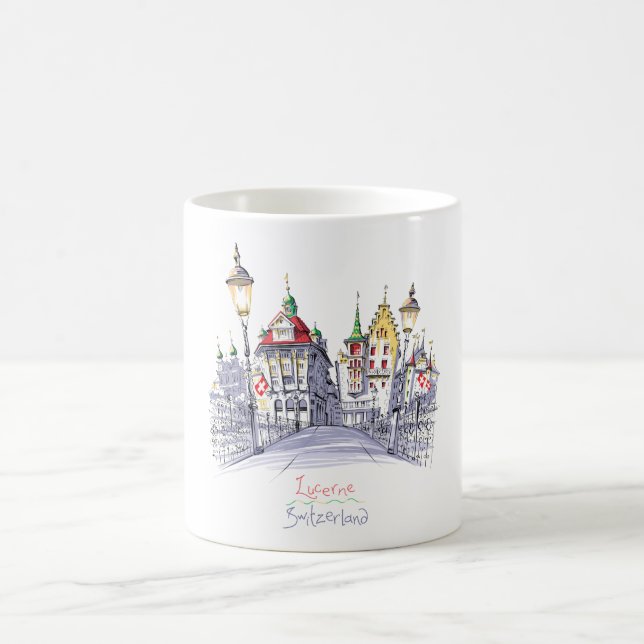 Taza De Café Lucerne Switzerland - Becher (Centro)