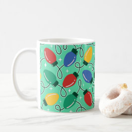 Taza De Café Luces alegres y brillantes