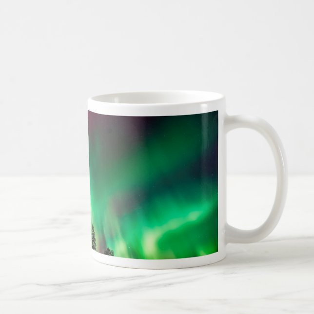 Taza De Café Luces boreales de Aurora (Derecha)