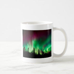 Taza De Café Luces boreales de Aurora