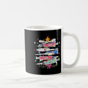Taza De Café Luces de árbol de Navidad de laboratorio Pette Med