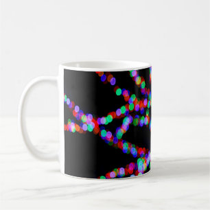 Taza De Café Luces de bokeh