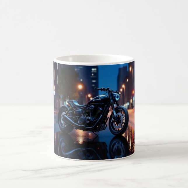 Taza De Café Luces de ciudad Moto (Centro)