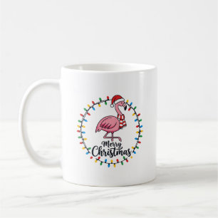 Taza De Café Luces de Navidad de Flamenco Fiesta