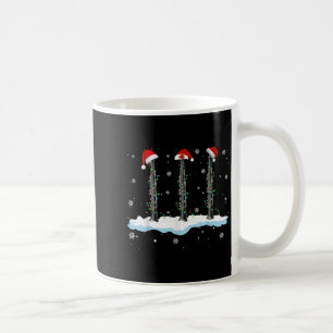 Taza De Café Luces de Navidad de Santa Oboe Divertidas para Ama
