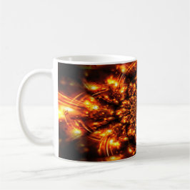 Taza De Café Luces esparcantes de oro