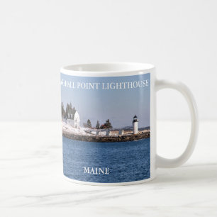 Taza De Café Luces Marshall Point, Port Clyde Maine
