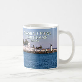 Taza De Café Luces Marshall Point, Port Clyde Maine Mug