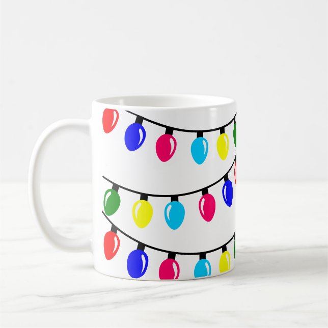 Taza De Café Luces navidades (Izquierda)