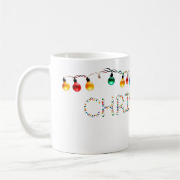 Taza De Café Luces navidades