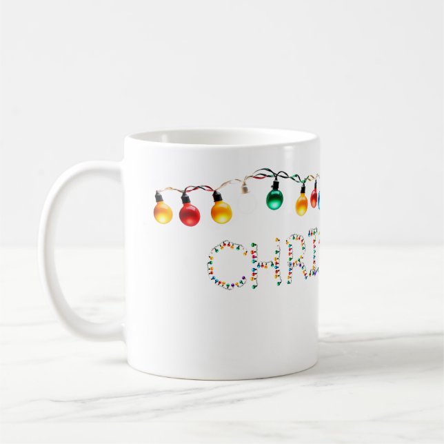 Taza De Café Luces navidades (Izquierda)