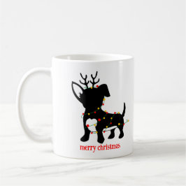 Taza De Café Luces Navidades Chiweenie