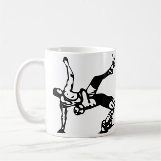 Taza De Café Lucha blanca