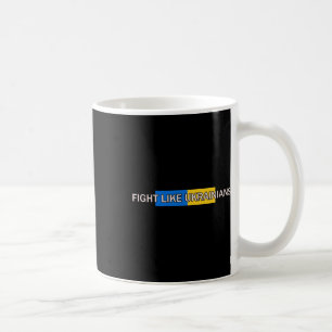 Taza De Café Lucha como ucranianos - Presidente de Ucrania Zele