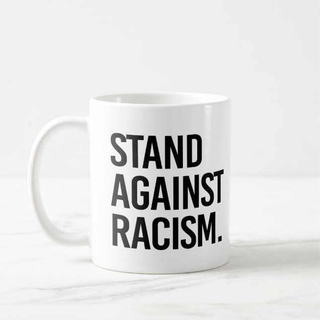 Taza De Café Lucha contra el racismo (Izquierda)