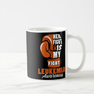 Taza De Café Lucha contra la leucemia, apoyo al mes de la toma
