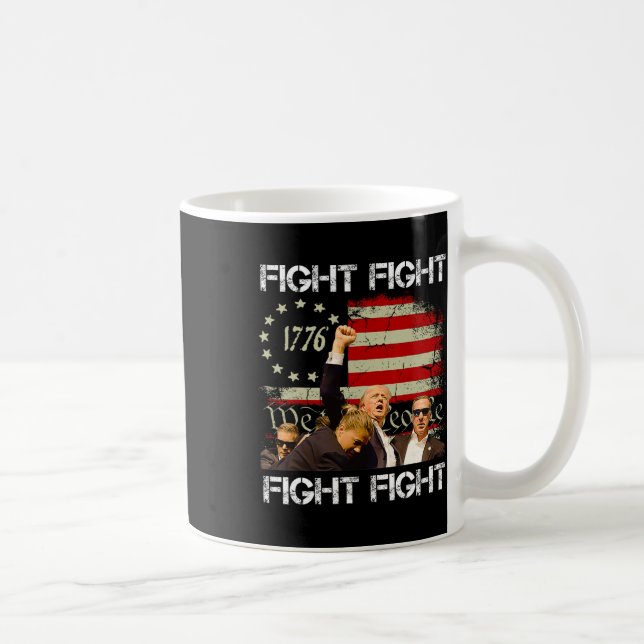Taza De Café ¡Lucha contra Pennsylvania Trump 2024! (Derecha)