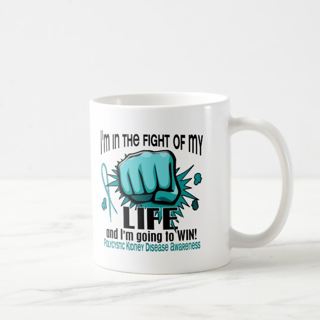 Taza De Café Lucha de mi vida 2 PKD (Derecha)