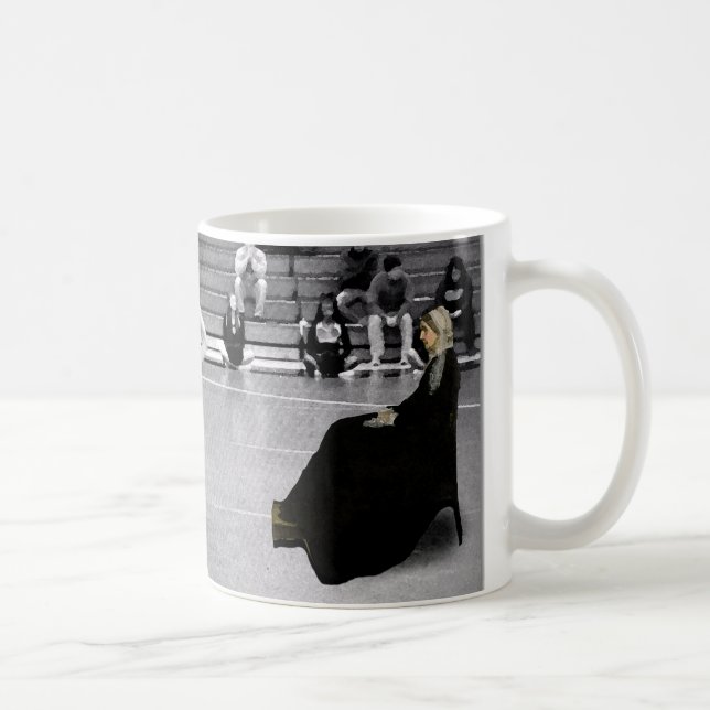 Taza De Café Lucha Libre Divertida (Derecha)