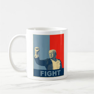Taza De Café ¡Lucha Lucha Lucha! Trump 2024 Mitin de Pensilvani