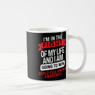 Taza De Café Lucha Para Ganar Anemia De Células De Enfermedad A