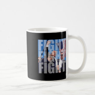 Taza De Café Lucha Por Donald Trump 2024
