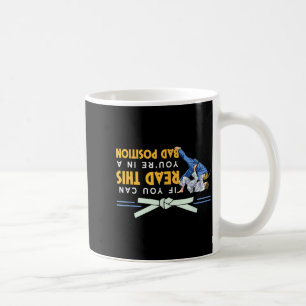 Taza De Café Luchador de Artes Marciales Judo Karate Brasileño