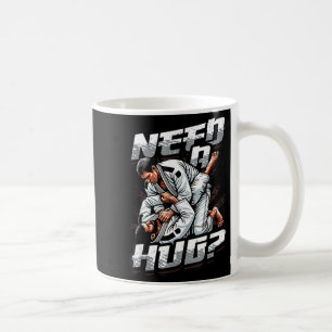 Taza De Café Luchador de Artes Marciales Judo Karate Brasileño