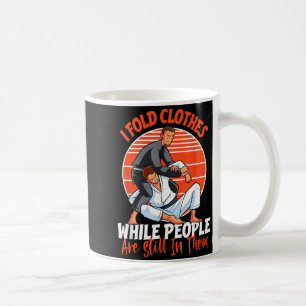 Taza De Café Luchador de Artes Marciales Judo Karate Brasileño