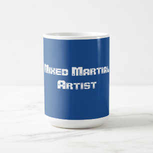 Taza De Café Luchador de Artes Marciales Mixtas