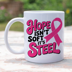 Taza De Café Luchador de cáncer de mama sobreviviente de guerre