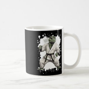 Taza De Café Luchador de Karate Animal de Cocodrilo Judo 