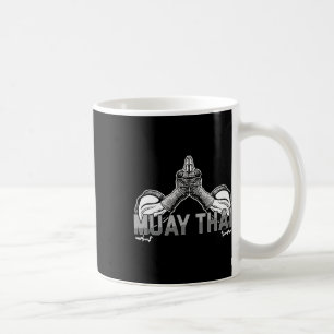 Taza De Café Luchador Muay Thai Deportes Mma Artes Marciales Ta
