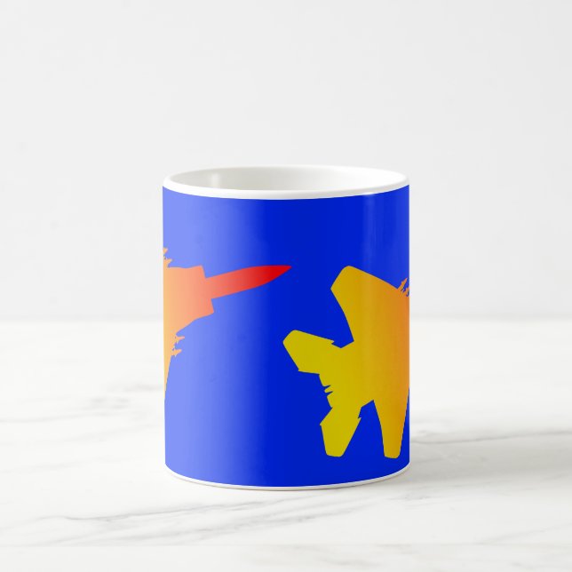 Taza De Café Luchador Squadron Coffee Mug (Centro)