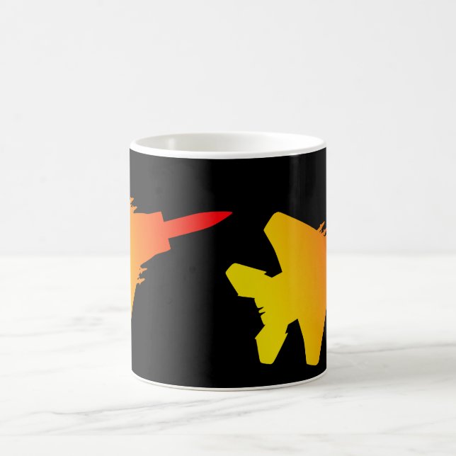 Taza De Café Luchador Squadron Coffee Mug (Centro)