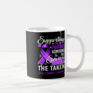 Taza De Café Luchadores de apoyo honrando la sobredosis de drog