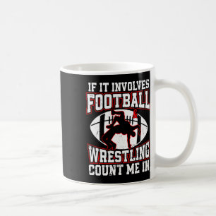 Taza De Café Luchadores Niños Luchador Si Involucra Fútbol Amer