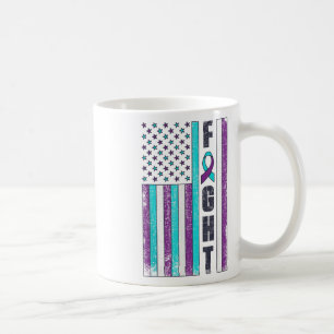 Taza De Café Luchar contra la conciencia de la prevención del s