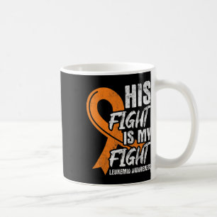 Taza De Café Luchar contra la leucemia y la leucemia en la cint