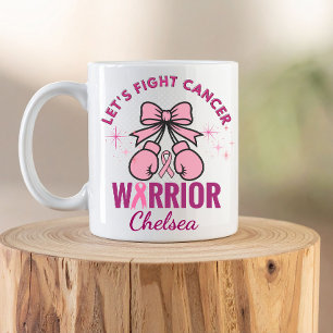 Taza De Café Luchemos contra el cáncer, conciencia sobre el cán