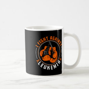 Taza De Café Lucho contra la leucemia Concienciación Apoyo Guan